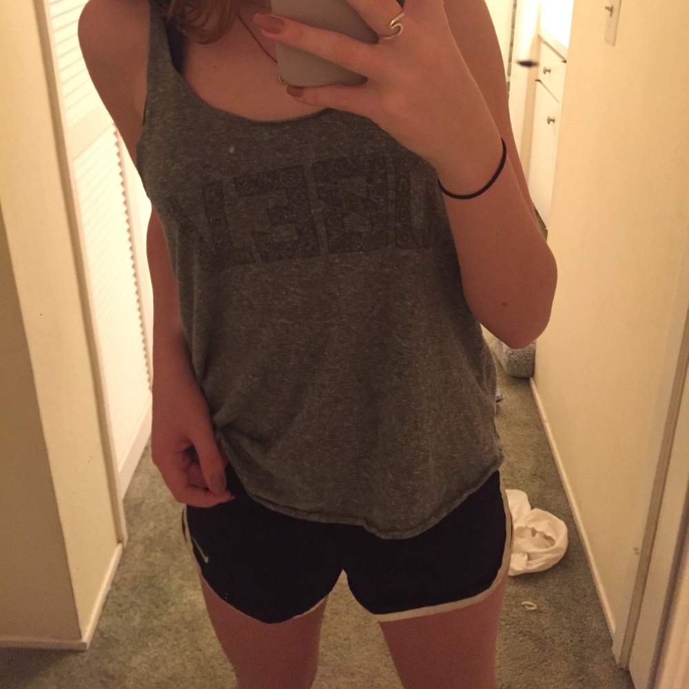Obey tank top grey